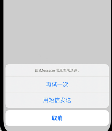 高要apple维修iPhone上无法正常发送iMessage信息